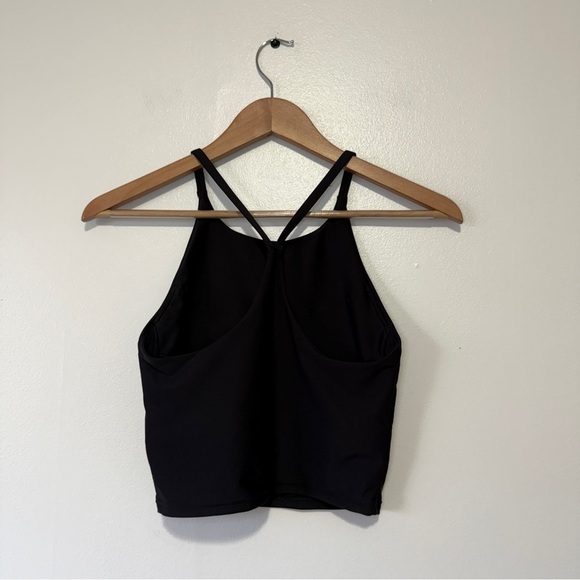 Old Navy Powersoft black longline racerback bra Size Small - Picture 2 of 5